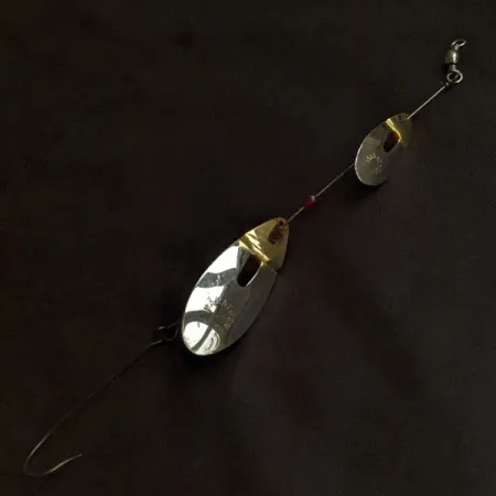 Marathon June-Bug, 8g nikkel/rood, Tandem Spinner #23202