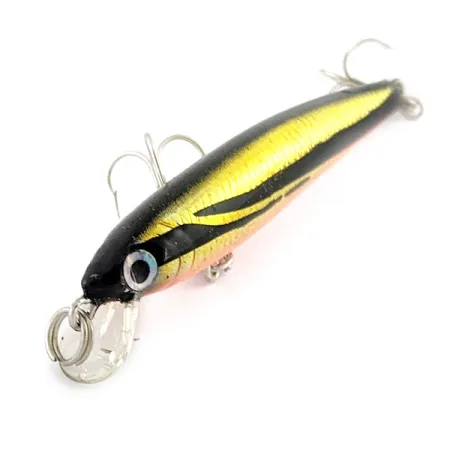 Yo-Zuri Pin's Minnow 50F, 2g, Goud/Zwart/Oranje, Plug #23274