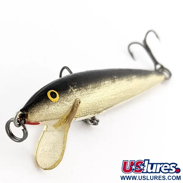 Rapala Original Floater F9, 4g, Kleur S (Silver), Drijvende Plug #23282