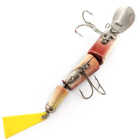 Bud Stewart Jointed Wood, 10g, Groen Schubbenpatroon, Kunstaas #23311