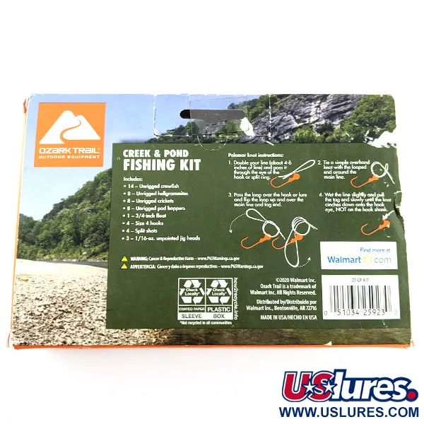 Ozark Trail Creek and Pond, 50-delig, Kunstaas Set #23330