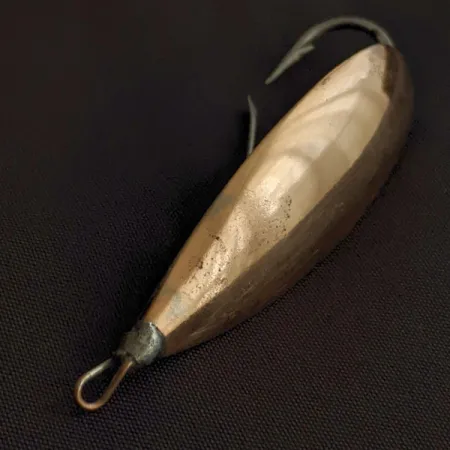 Johnson Silver Minnow Weedless, 9g, Koper/Zilver, Lepel #23351