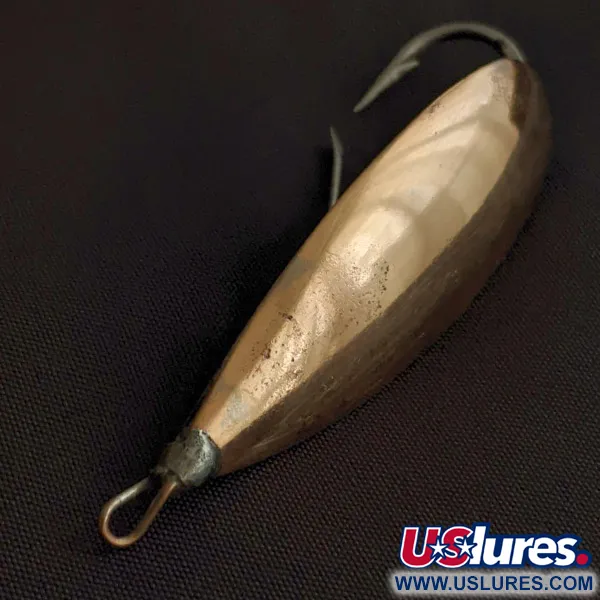 Johnson Silver Minnow Weedless, 9g, Koper/Zilver, Lepel #23351