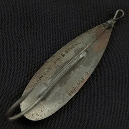 Johnson Silver Minnow Weedless, 9g, Koper/Zilver, Lepel #23351