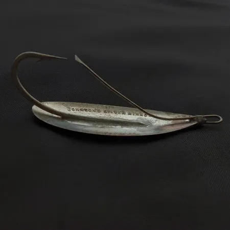 Johnson Silver Minnow Weedless, 9g, Koper/Zilver, Lepel #23351
