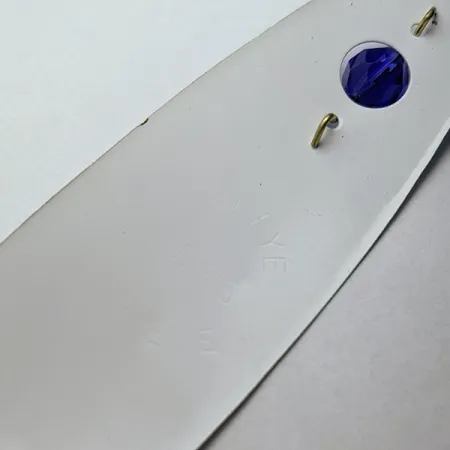 Red Eye Lures Red Eye Evil Eye, 9g wit/blauw, Lepel #23367