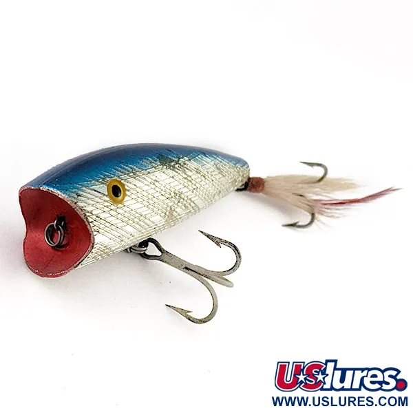 Herter's popper, 21g zilver/blauw, oppervlakte kunstaas #23426