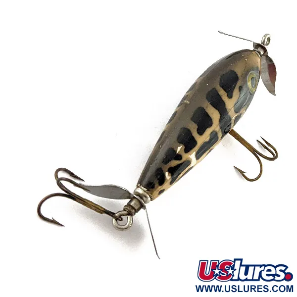 South Bend Nip-I-Diddee, 11g, Geel/Zwart, Topwater Kunstaas #23437