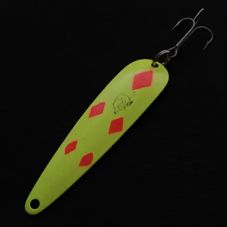 Eppinger Dardevle Flutter Chuck #3100, 9,5g Five of Diamonds, Lepel #23470