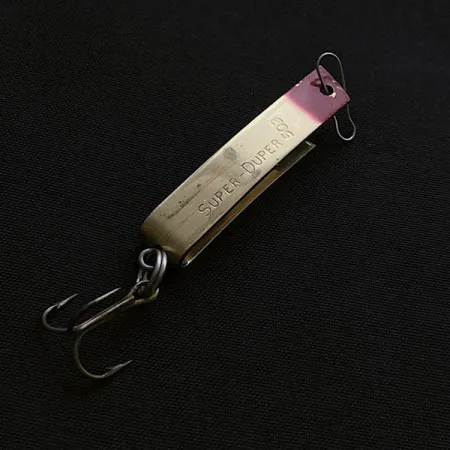 Luhr Jensen Super-Duper 503, 4,3g goud/rood, lepel #23473