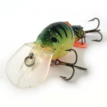 Renosky Lures Guido's Double Image, Green Tiger, 9,5g, Drijvende Plug #23481