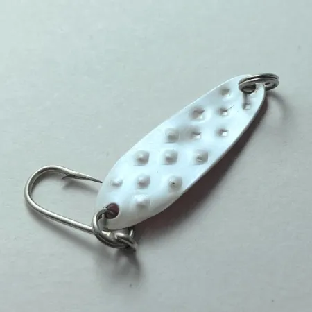 Luhr Jensen Alpena Diamond, 1g, Wit, Lepel #23490