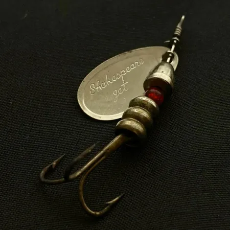 Shakespeare Jet, 4g, zilver-groen, spinner #23505