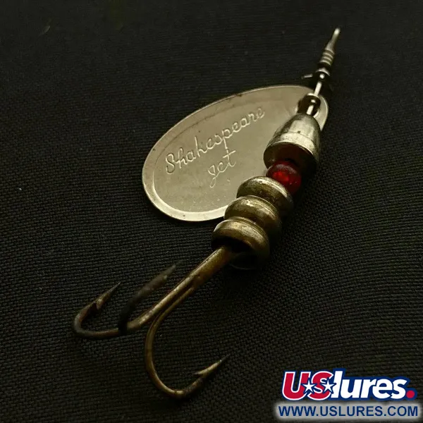 Shakespeare Jet, 4g, zilver-groen, spinner #23505