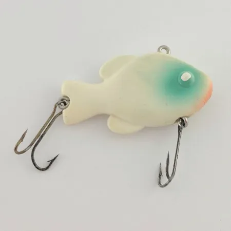 Fred Arbogast, 7g Crème/Teal, Vintage Kunstaas #23509