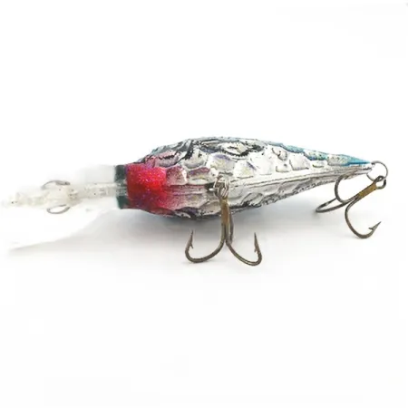 Renosky Deep Dive Honeycomb Rattl shad, 12g zilver/blauw, dieplopende plug #23542