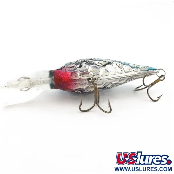 Renosky Deep Dive Honeycomb Rattl shad, 12g zilver/blauw, dieplopende plug #23542