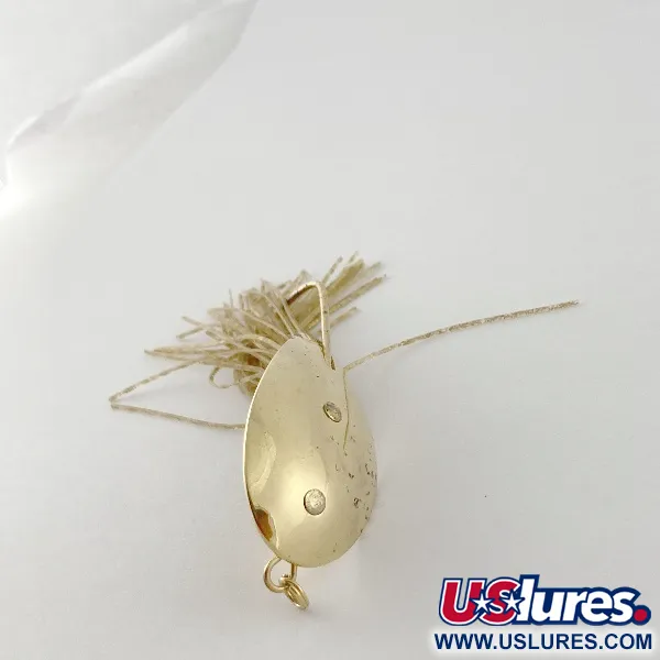 Nemire Lures Red Ripper, 14g Goud, Lepel #23543