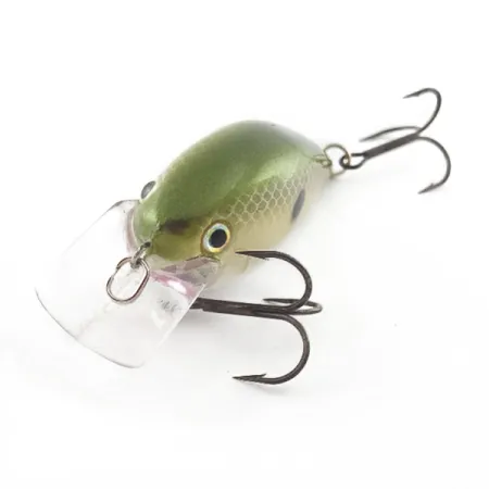 Strike King KVD 1.5 Silent square bill, Olive Sexy Shad, 12g, Plug #23556