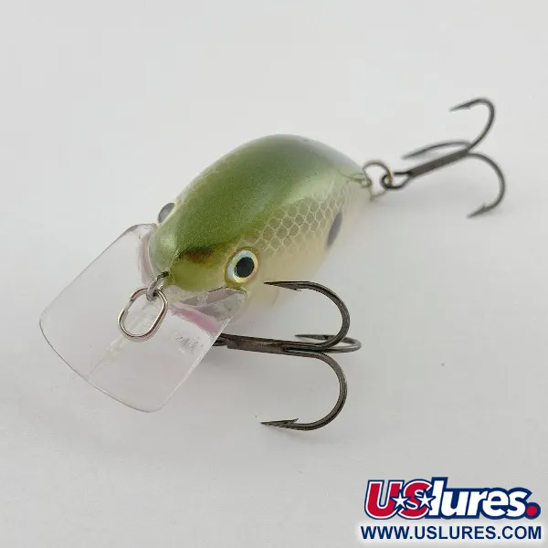 Strike King KVD 1.5 Silent square bill, Olive Sexy Shad, 12g, Plug #23556