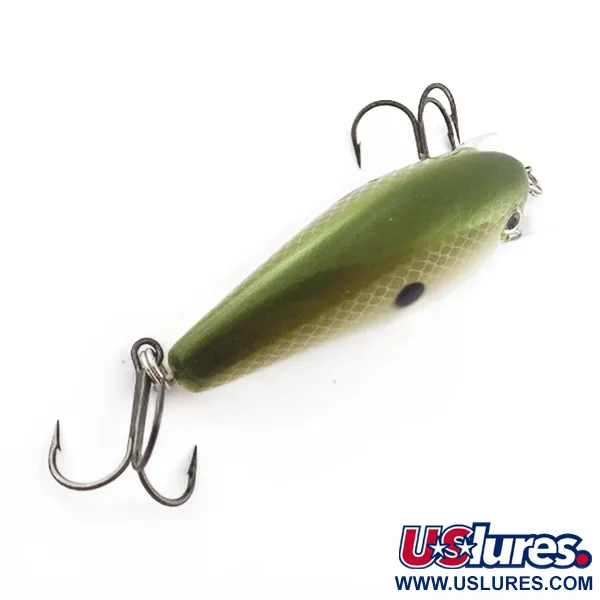 Strike King KVD 1.5 Silent square bill, Olive Sexy Shad, 12g, Plug #23556