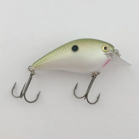 Strike King KVD 1.5 Silent square bill, Olive Sexy Shad, 12g, Plug #23556