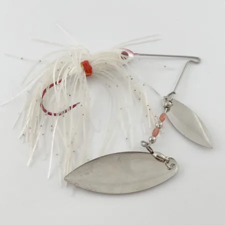 Strike King Red Eyed, 21g, Wit/Zilver, Spinnerbait #23566