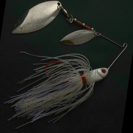 Strike King Red Eyed, 21g, Wit/Zilver, Spinnerbait #23566