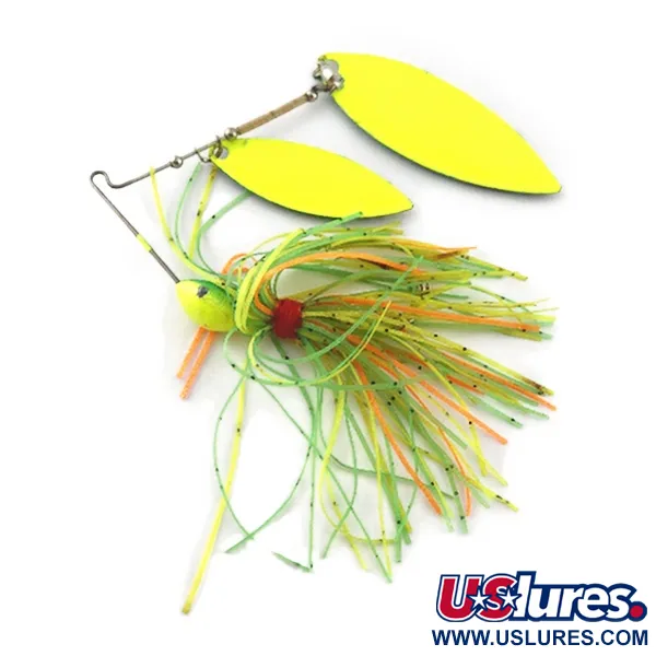 Double Willow Blade, 1oz Fire Tiger, Spinnerbait #23567