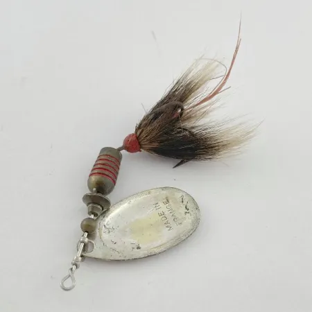 Mepps Aglia 3, zilver, 7.3g, spinner met eekhoornstaart #23570