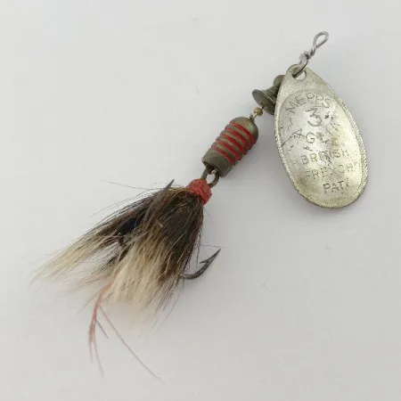 Mepps Aglia 3, zilver, 7.3g, spinner met eekhoornstaart #23570