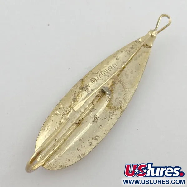 Johnson Silver Minnow Weedless, Goud, 12g, Lepel #23573