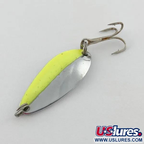 Glen L Evans Shag Spoon, 7g nikkel/groen, Lepel #23578