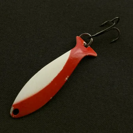 Worth Fly Rod Demon, 1,5g, rood/wit/nikkel, Lepel #23596