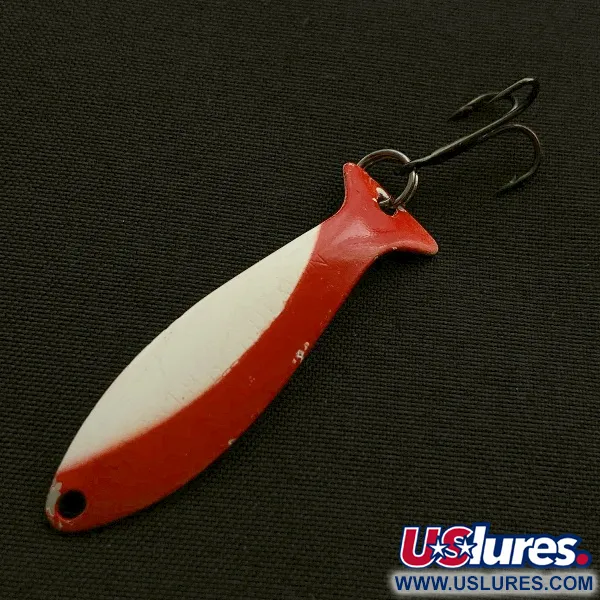 Worth Fly Rod Demon, 1,5g, rood/wit/nikkel, Lepel #23596