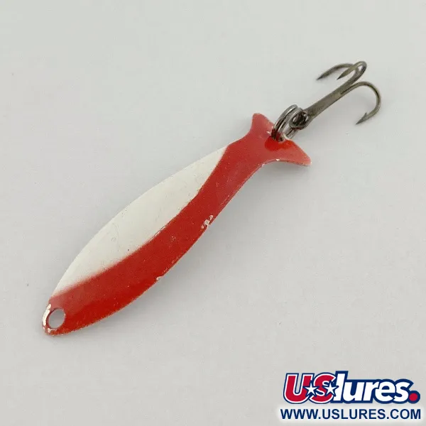 Worth Fly Rod Demon, 1,5g, rood/wit/nikkel, Lepel #23596