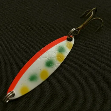 Luhr Jensen Needlefish 1, 2g goud/rood, Lepel #23597