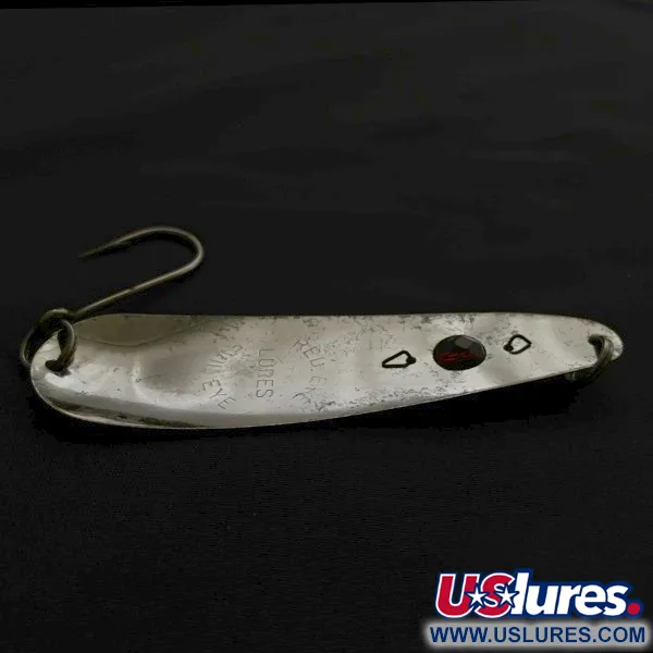 Red Eye Lures Red Eye Evil Eye, nikkel/blauw/rood oog, 9g, Lepel #23628