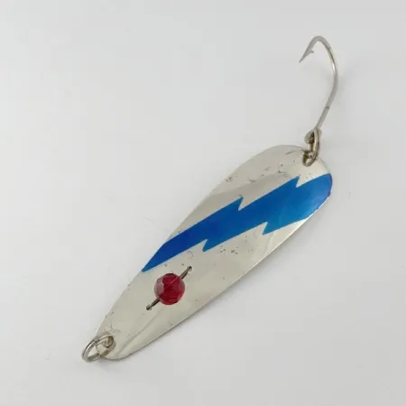Red Eye Lures Red Eye Evil Eye, nikkel/blauw/rood oog, 9g, Lepel #23628