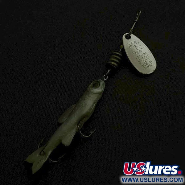 Mepps Comet Mino 1 (jaren 70), zilver, 4,5g, spinner #23634