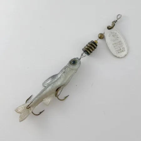 Mepps Comet Mino 1 (jaren 70), zilver, 4,5g, spinner #23634