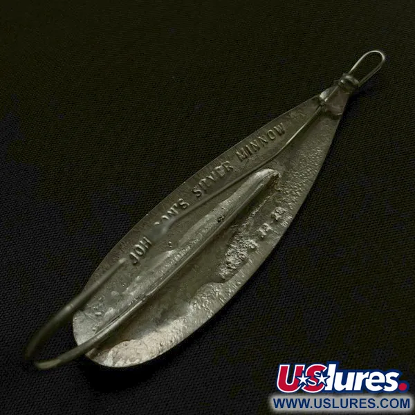 Johnson Silver Minnow Wierloos, Nikkel, 12g, Lepel #23641