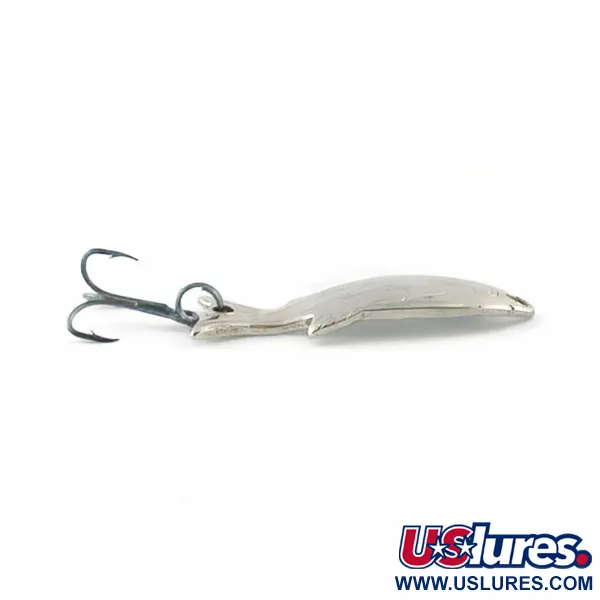 Atlantic Lures Golden Wobble-Fish, 5g, Nikkel, Lepel #23671