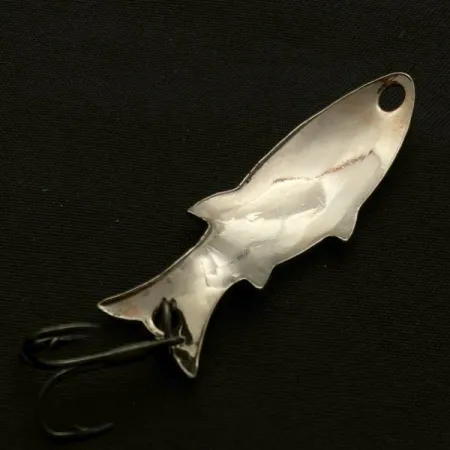 Atlantic Lures Golden Wobble-Fish, 5g, Nikkel, Lepel #23671