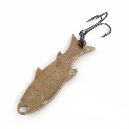 Atlantic Lures Golden Wobble-Fish, 5g Koper, Lepel #23698