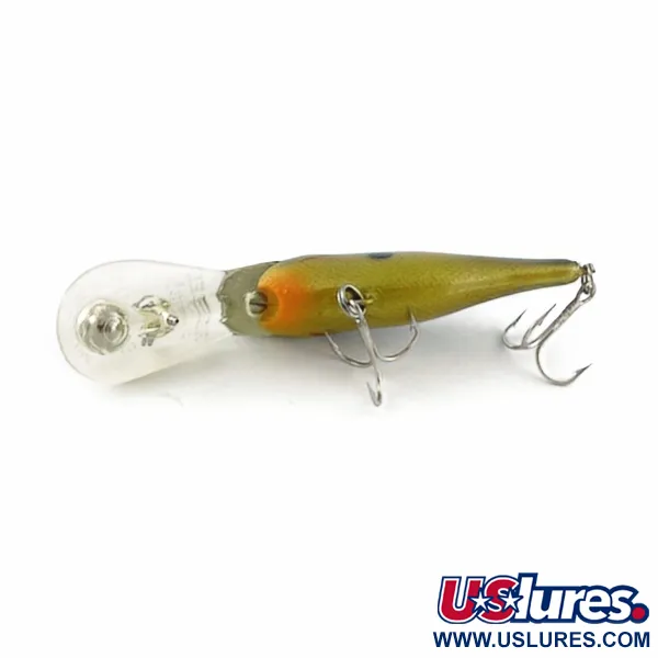 Rebel Double Deep Shad, Chartreuse, 5g, Diepduikende Plug #23706