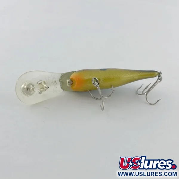 Rebel Double Deep Shad, Chartreuse, 5g, Diepduikende Plug #23706