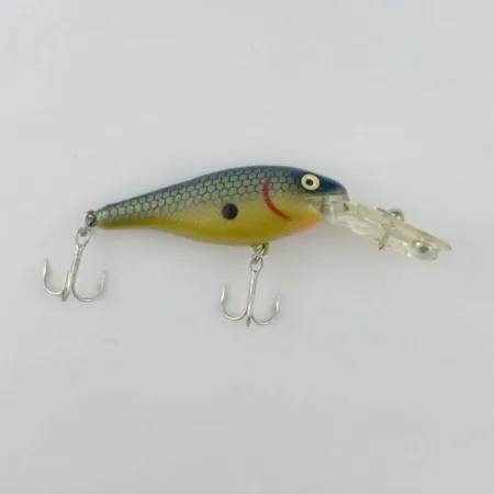 Rebel Double Deep Shad, Chartreuse, 5g, Diepduikende Plug #23706