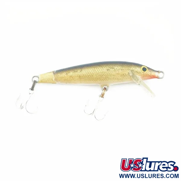 Rapala Original Floater F7, Goud, 4g, Plug #23730