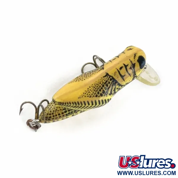 Rebel Crickhopper Ultralight, 2,6g Yellow Grasshopper, Plug #23737